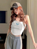 Bartus  Women Simple And Versatile Daily Spring And Summer Matching Tank Top(Including Chest Pads)