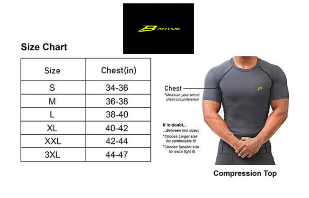 Compression T-shirts with Short Sleeve -White