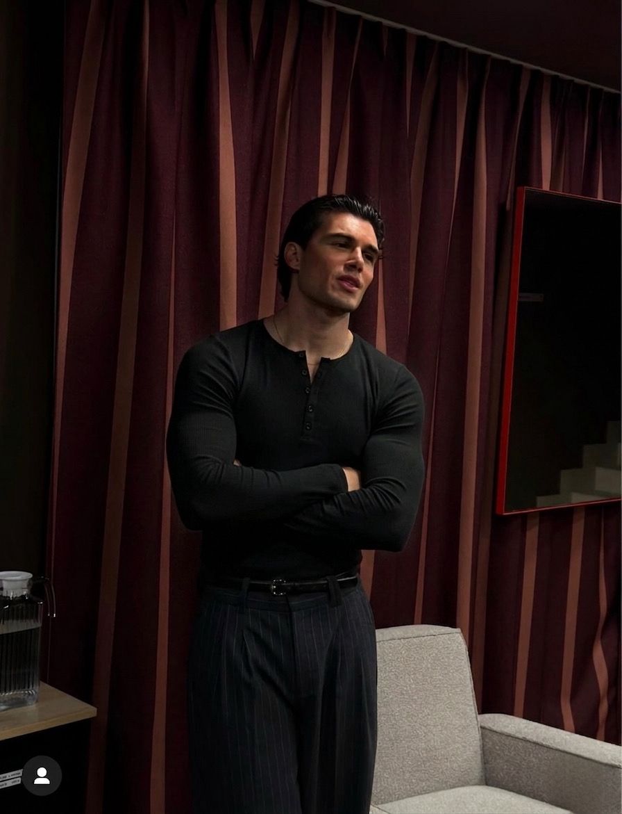 Bartus Elevate Your Everyday Look with Premium Henley T-shirt-Black